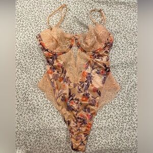 Victoria’s Secret Lacey floral body suit